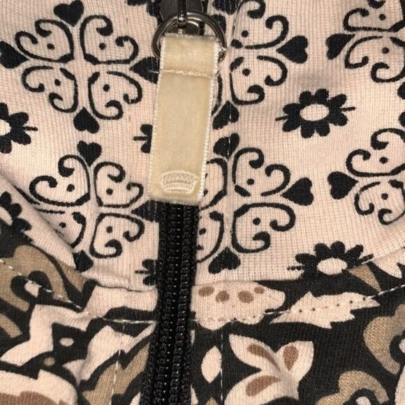 Oleg Cassini Sport Womens Floral Vest M 100% Cotton China - Picture 3 of 10